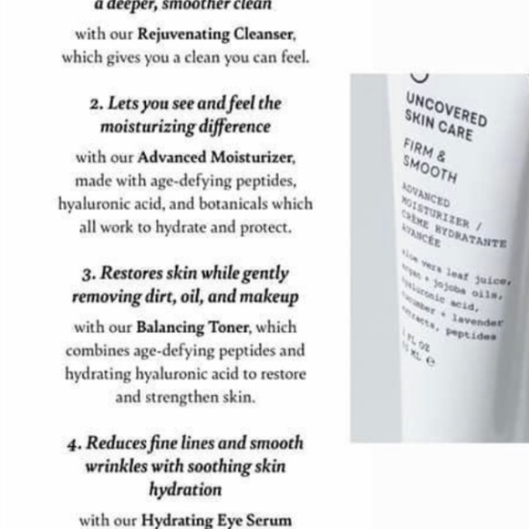 Firm & Smooth Uncovered Skin Line Refreshing Cleanser - Picture 2 of 7